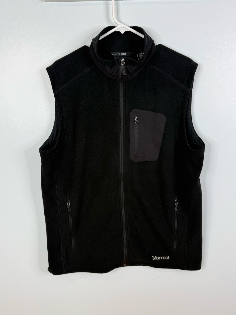 Marmot Men’s Reactor Polartec Fleece Vest Black XL